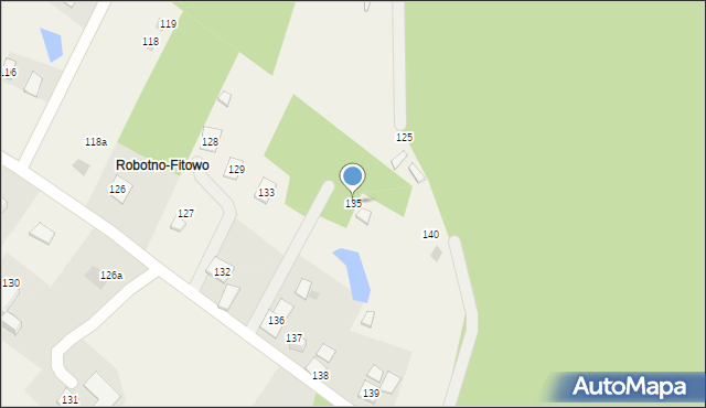 Ciche, Ciche, 135, mapa Ciche