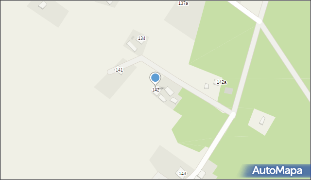 Ciche, Ciche, 142, mapa Ciche