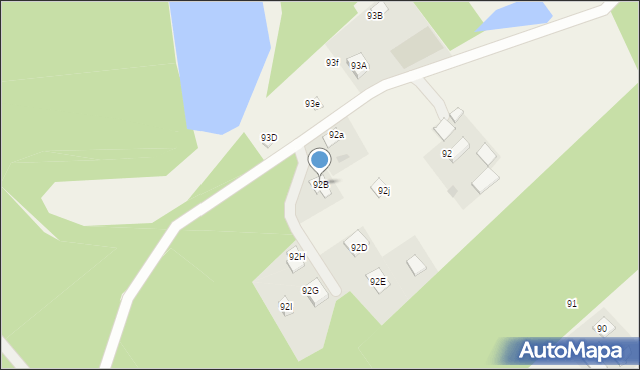 Ciche, Ciche, 92B, mapa Ciche