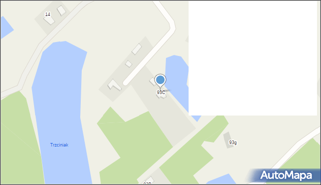 Ciche, Ciche, 93C, mapa Ciche