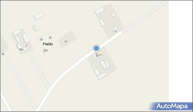 Cichostów, Cichostów, 33, mapa Cichostów