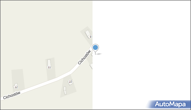 Cichostów-Kolonia, Cichostów-Kolonia, 8, mapa Cichostów-Kolonia
