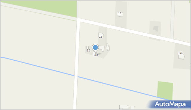 Cichów, Cichów, 12a, mapa Cichów