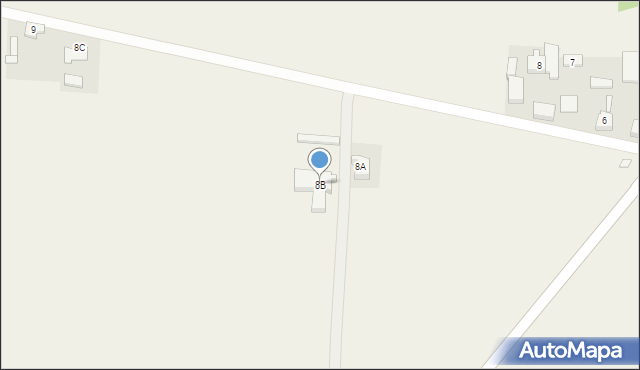 Cichów, Cichów, 8B, mapa Cichów