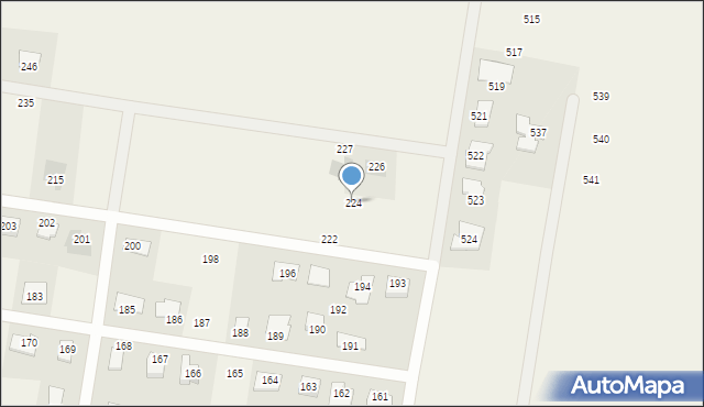 Cicibór Duży, Cicibór Duży, 224, mapa Cicibór Duży