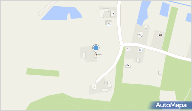 Ciechanki, Ciechanki, 5, mapa Ciechanki