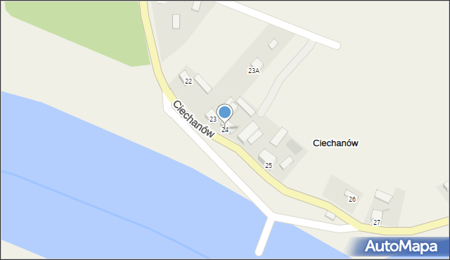 Ciechanów, Ciechanów, 24, mapa Ciechanów