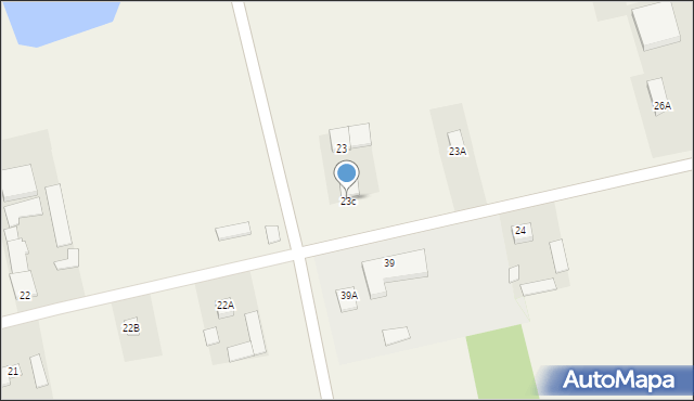 Ciechlin, Ciechlin, 23c, mapa Ciechlin