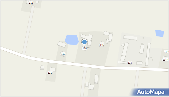 Ciechocin, Ciechocin, 116, mapa Ciechocin