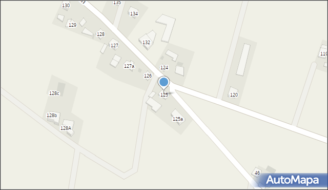 Ciechocin, Ciechocin, 125, mapa Ciechocin