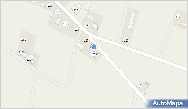 Ciechocin, Ciechocin, 125a, mapa Ciechocin