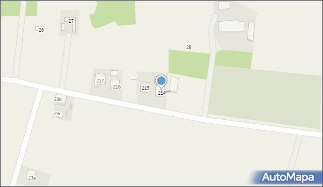 Ciechocin, Ciechocin, 214, mapa Ciechocin