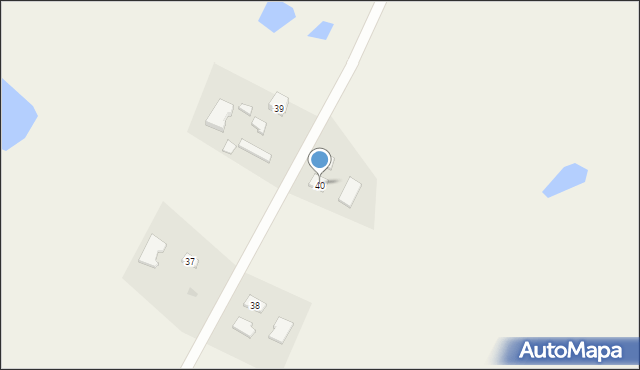 Ciecholewy, Ciecholewy, 40, mapa Ciecholewy