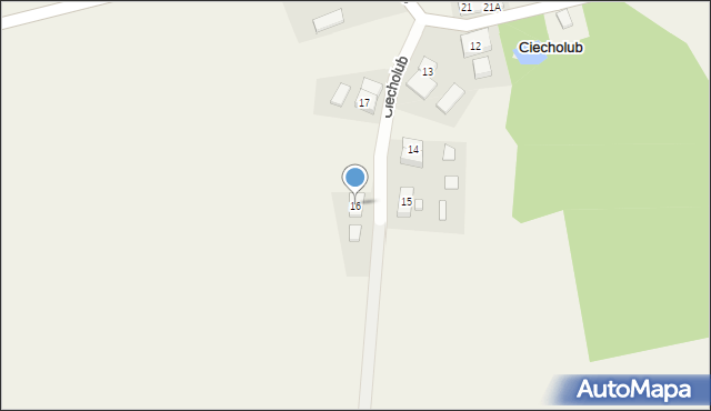 Ciecholub, Ciecholub, 16, mapa Ciecholub