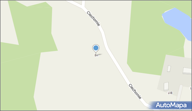 Ciechomie, Ciechomie, 9m, mapa Ciechomie