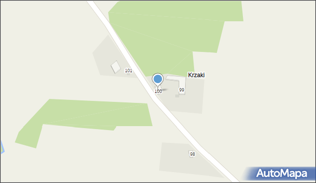 Ciechomin, Ciechomin, 100, mapa Ciechomin