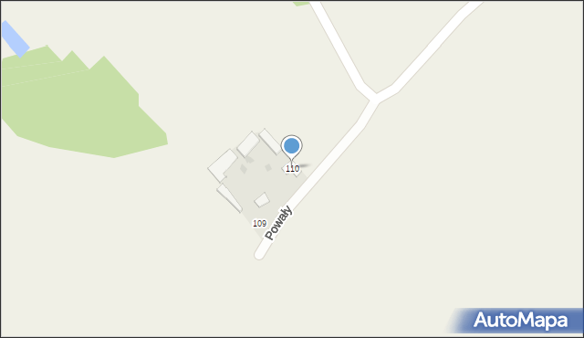 Ciechomin, Ciechomin, 110, mapa Ciechomin