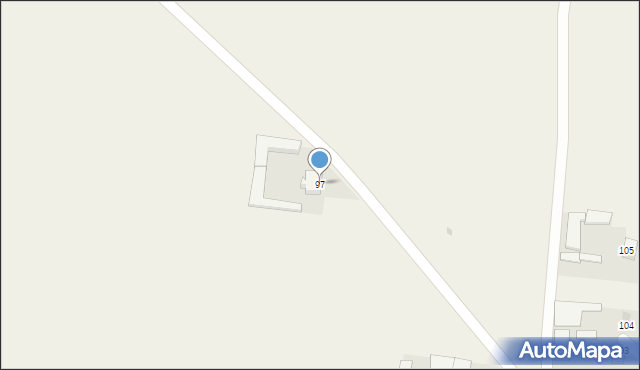 Ciechomin, Ciechomin, 97, mapa Ciechomin