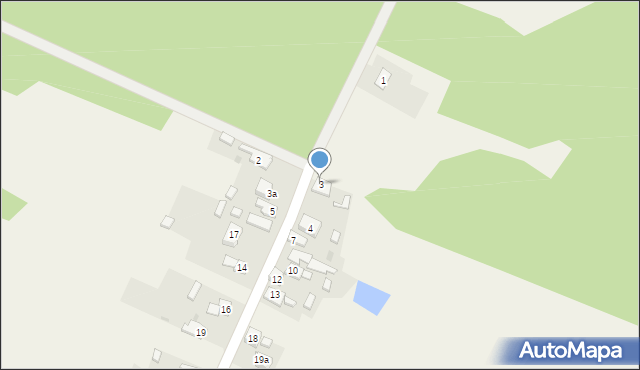 Ciechostowice, Ciechostowice, 3, mapa Ciechostowice