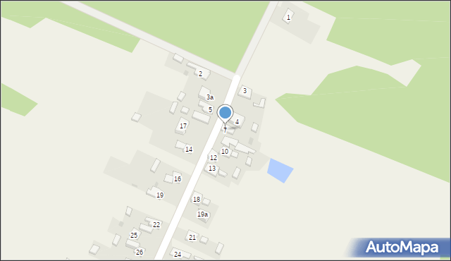 Ciechostowice, Ciechostowice, 7, mapa Ciechostowice