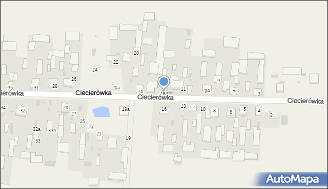 Ciecierówka, Ciecierówka, 18A, mapa Ciecierówka
