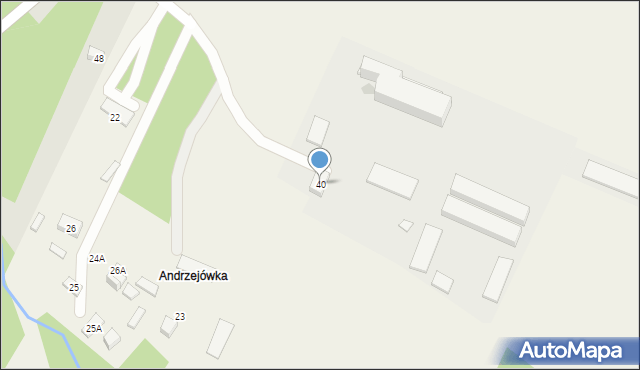 Ciecierze, Ciecierze, 40, mapa Ciecierze