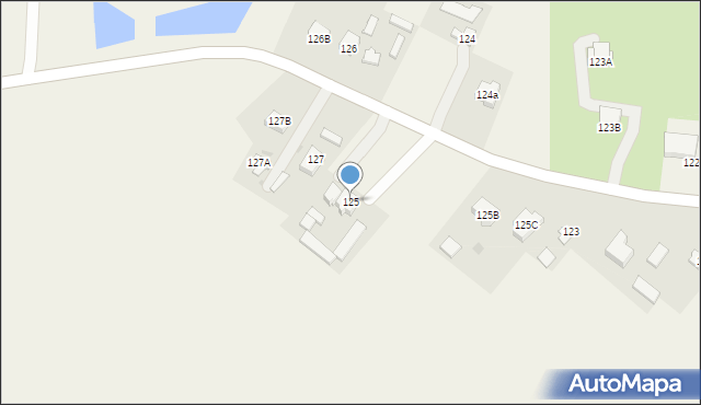 Ciecierzyn, Ciecierzyn, 125, mapa Ciecierzyn