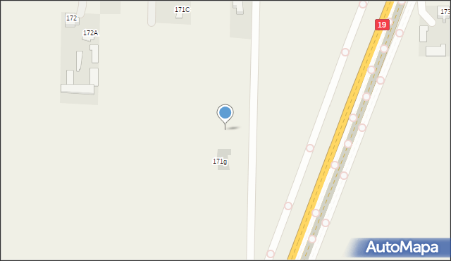 Ciecierzyn, Ciecierzyn, 171h, mapa Ciecierzyn