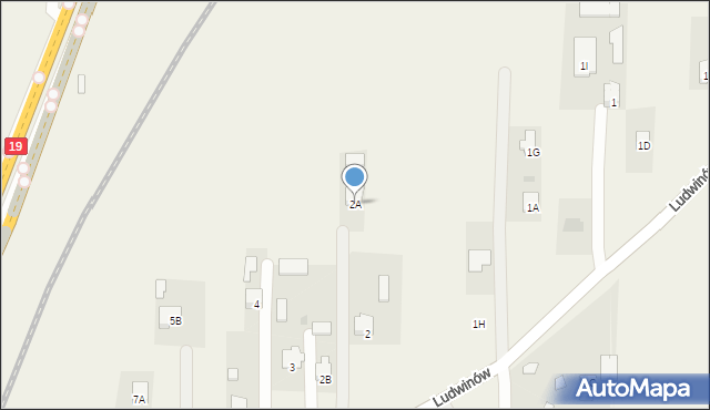 Ciecierzyn, Ciecierzyn, 2A, mapa Ciecierzyn