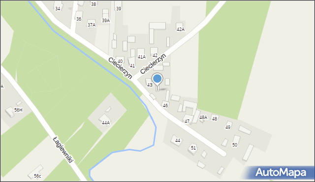 Ciecierzyn, Ciecierzyn, 45, mapa Ciecierzyn
