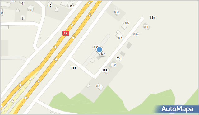 Ciecierzyn, Ciecierzyn, 83w, mapa Ciecierzyn