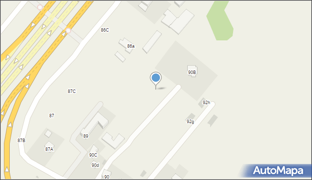 Ciecierzyn, Ciecierzyn, 90h, mapa Ciecierzyn