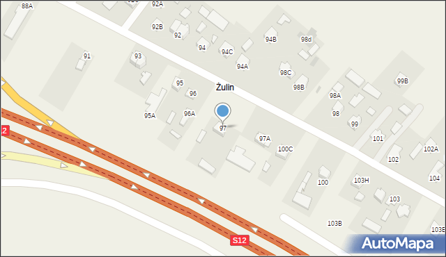 Ciecierzyn, Ciecierzyn, 97, mapa Ciecierzyn