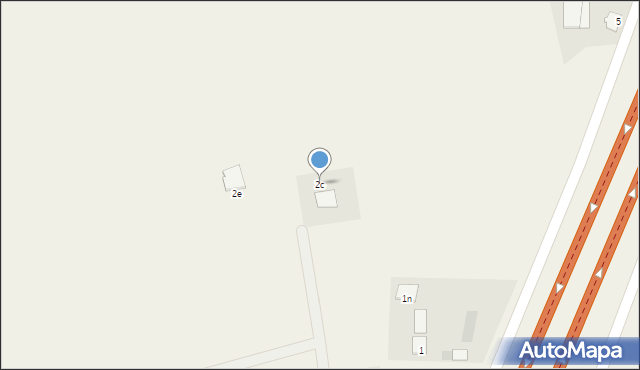 Cieciórki, Cieciórki, 2c, mapa Cieciórki