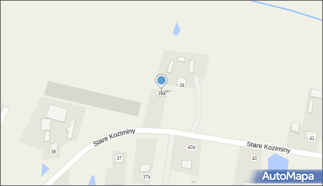 Cieciórki, Cieciórki, 39a, mapa Cieciórki