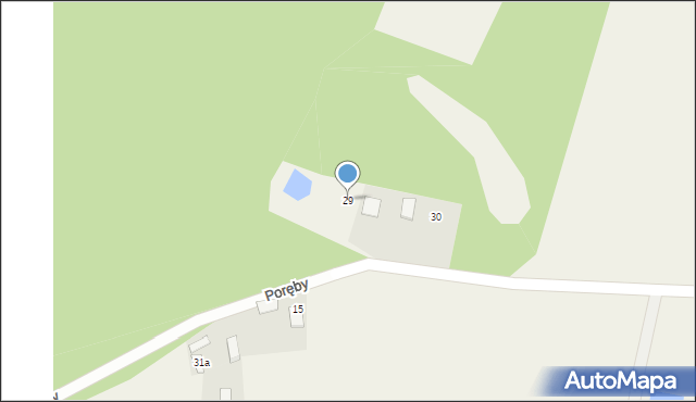 Cięciwa, Cięciwa, 29, mapa Cięciwa