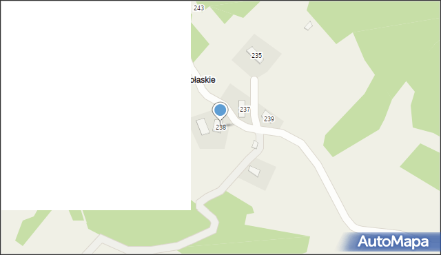 Cieklin, Cieklin, 238, mapa Cieklin