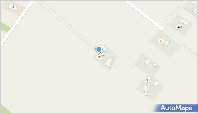 Cieklin, Cieklin, 262, mapa Cieklin