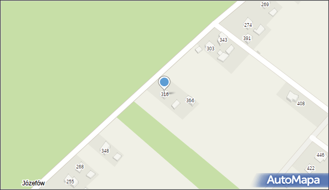 Cieklin, Cieklin, 316, mapa Cieklin