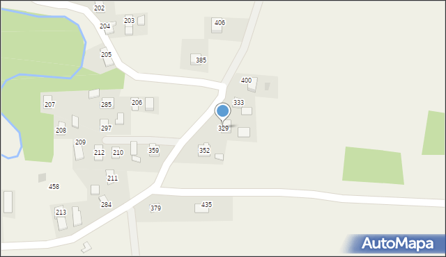 Cieklin, Cieklin, 329, mapa Cieklin