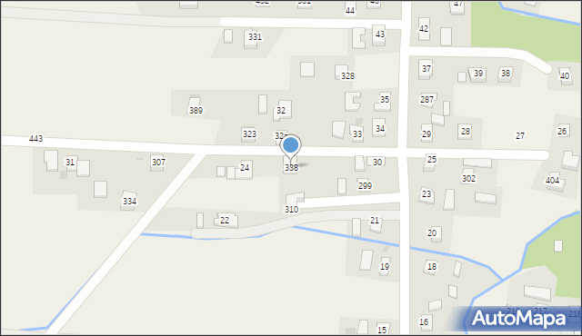 Cieklin, Cieklin, 338, mapa Cieklin