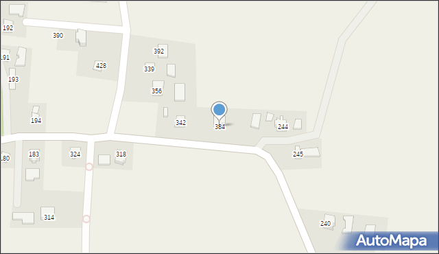 Cieklin, Cieklin, 384, mapa Cieklin