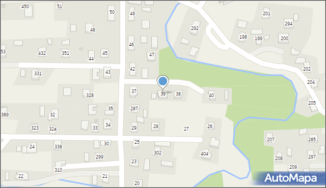 Cieklin, Cieklin, 39, mapa Cieklin