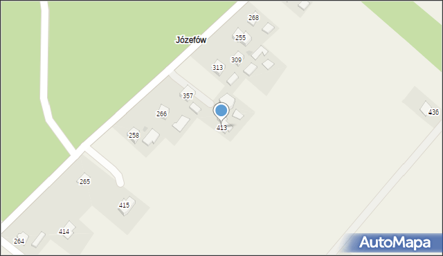 Cieklin, Cieklin, 413, mapa Cieklin