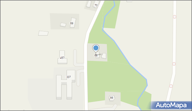 Cieklin, Cieklin, 68, mapa Cieklin