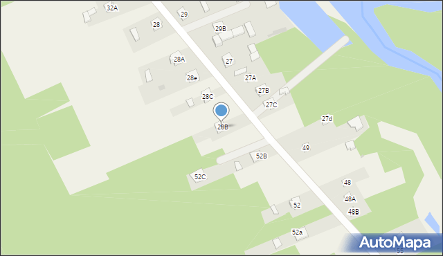 Cieklińsko, Cieklińsko, 28B, mapa Cieklińsko