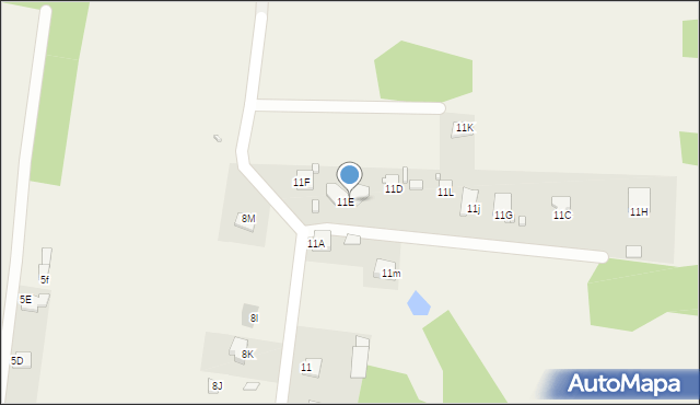 Ciekoty, Ciekoty, 11I, mapa Ciekoty