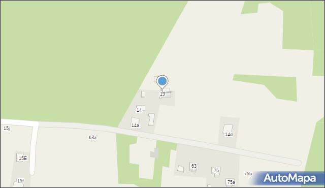Ciekoty, Ciekoty, 13, mapa Ciekoty