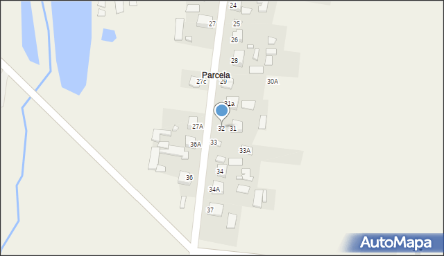 Ciekoty, Ciekoty, 32, mapa Ciekoty