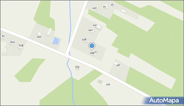 Ciekoty, Ciekoty, 44e, mapa Ciekoty